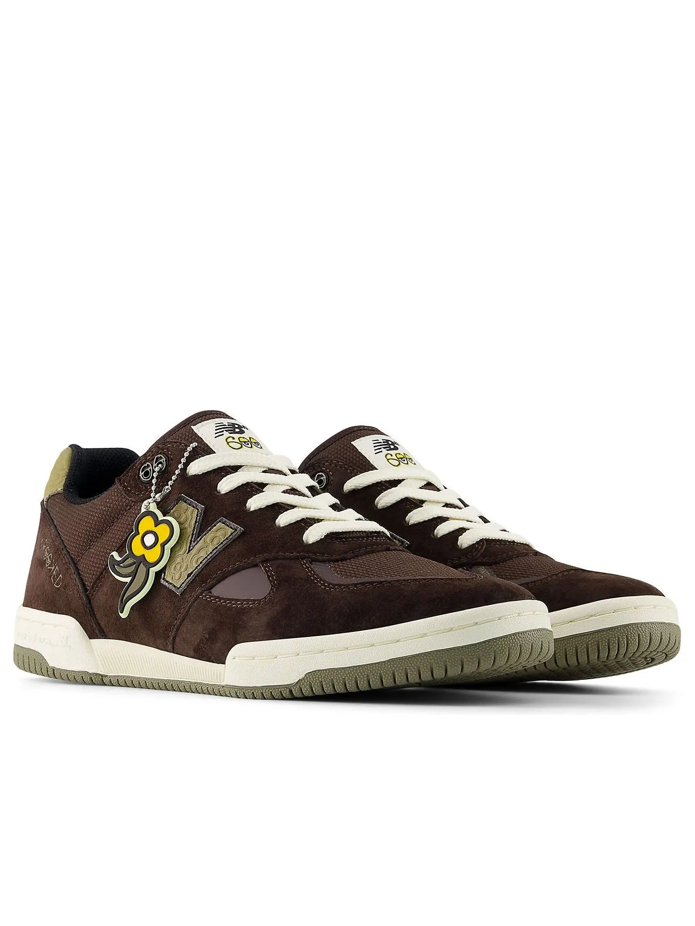 Кроссовки New Balance x Krook Tom Knox 600 'Chocolate Olive' — изображение 4 из 6, оливковый