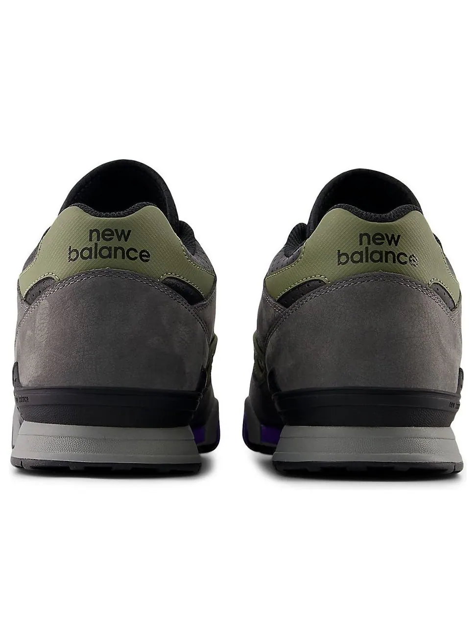 Кроссовки New Balance NB Numeric 770 'Grey Black Purple' — изображение 4 из 6, серый/черный/фиолетовый