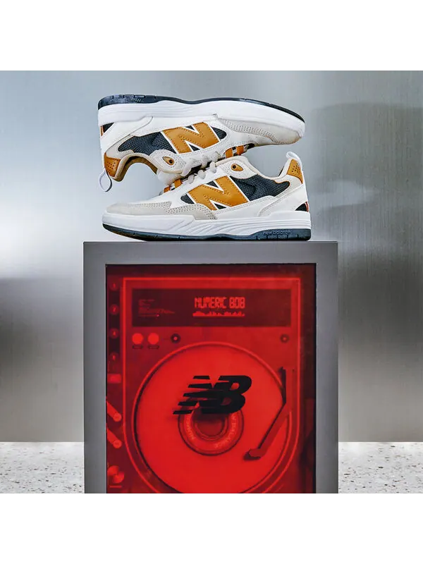 Кроссовки цифровые tiago lemos 808 New Balance — изображение 3 из 4, коричневый/темно-синий
