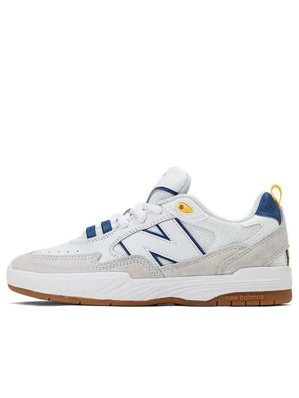 Кроссовки New Balance Numeric Tiago Lemos 808 'White blue' — изображение 1 из 4, белый/синий