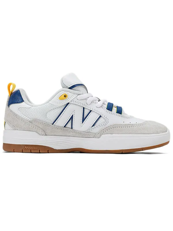 Кроссовки New Balance Numeric Tiago Lemos 808 'White blue' — изображение 2 из 4, белый/синий