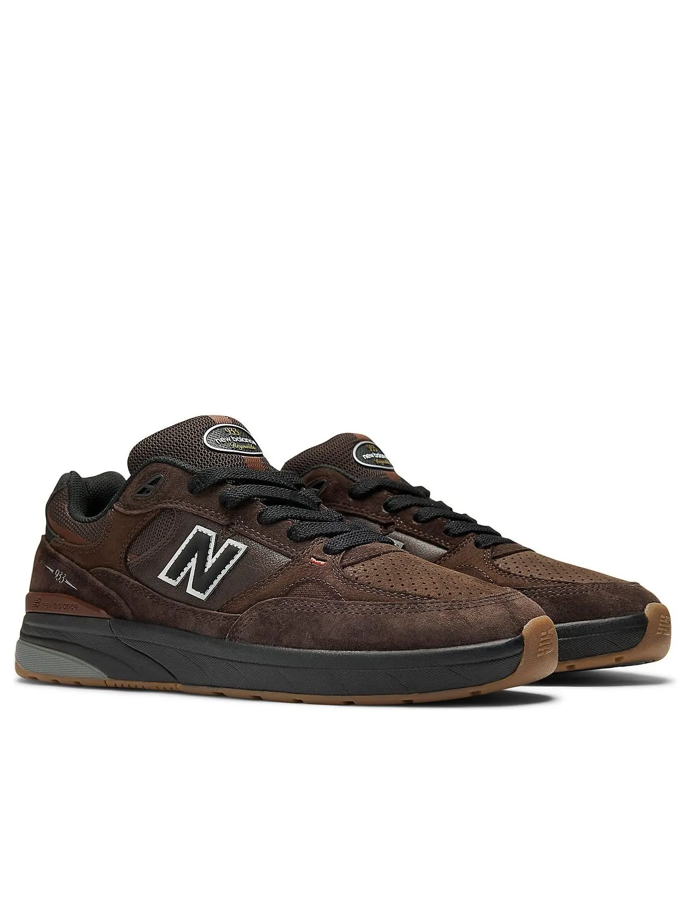 Кроссовки New Balance 933 'Andrew Reynolds Brown' — изображение 3 из 6, коричневый/черный