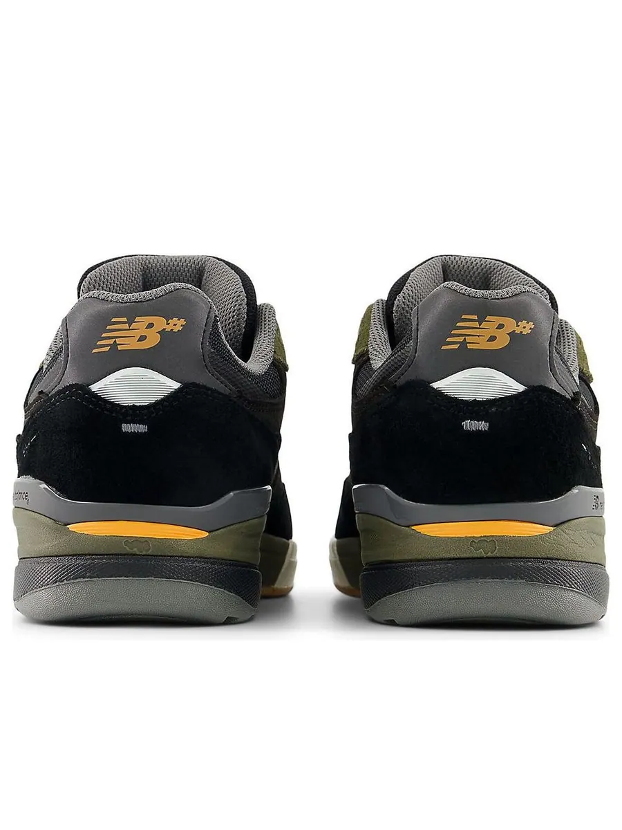 Кроссовки New Balance Numeric 933 'Andrew Reynolds Black Olive' — изображение 5 из 6, черный