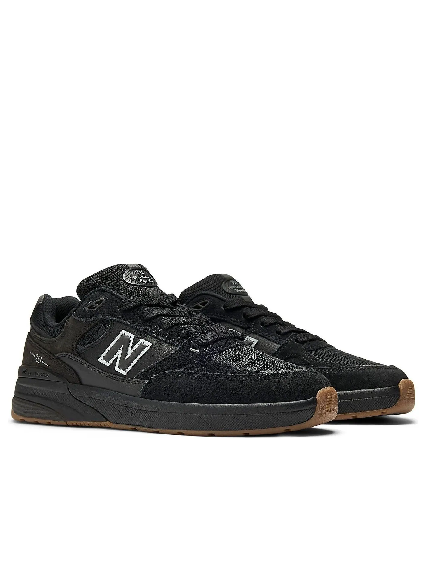 Кроссовки New Balance x Andrew Reynolds 933 'Black Gum' — изображение 4 из 6, черный