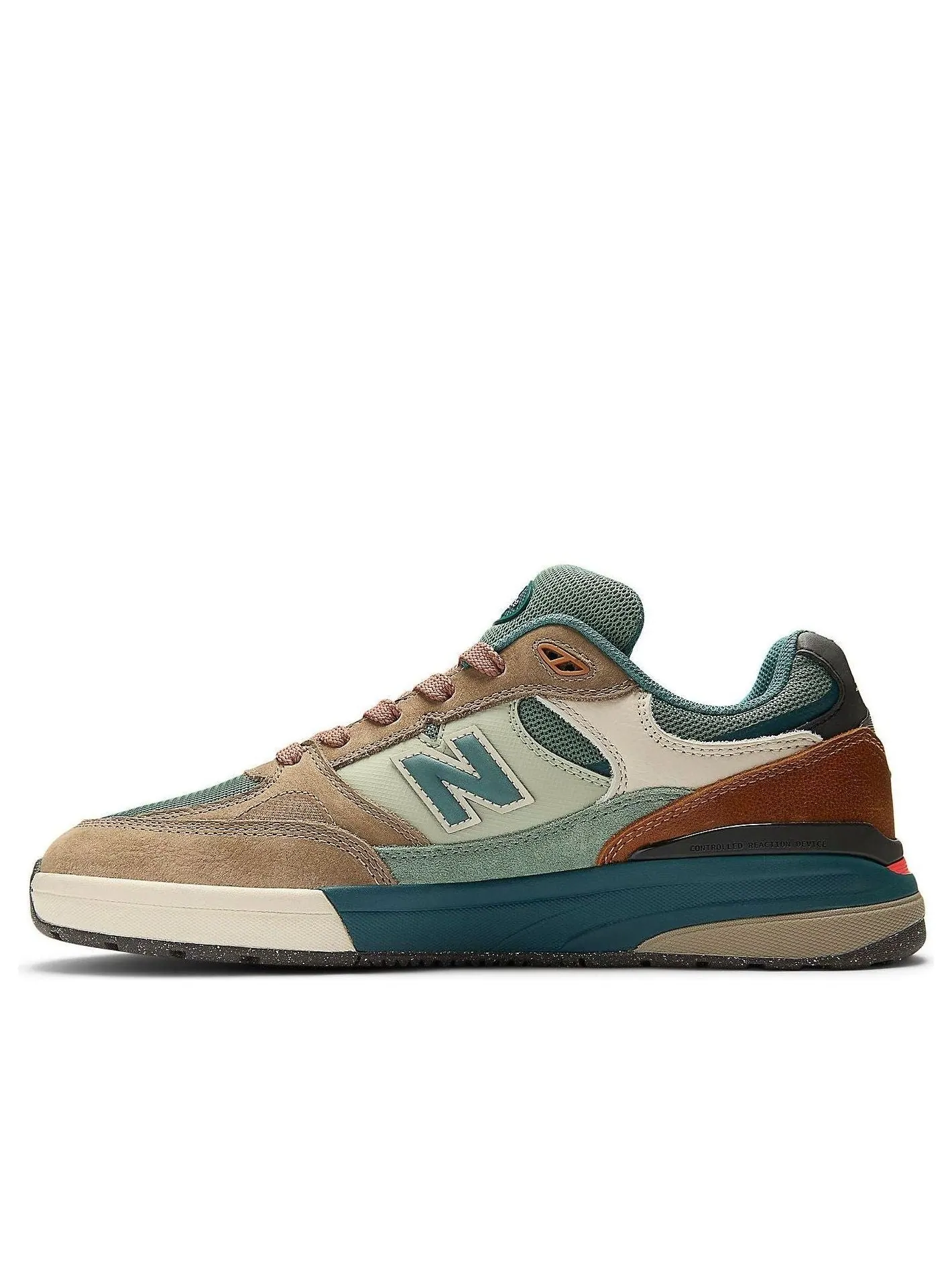 Кроссовки New Balance x Andrew Reynolds 933 'Mushroom New Spruce' — изображение 1 из 6, оливковый зеленый