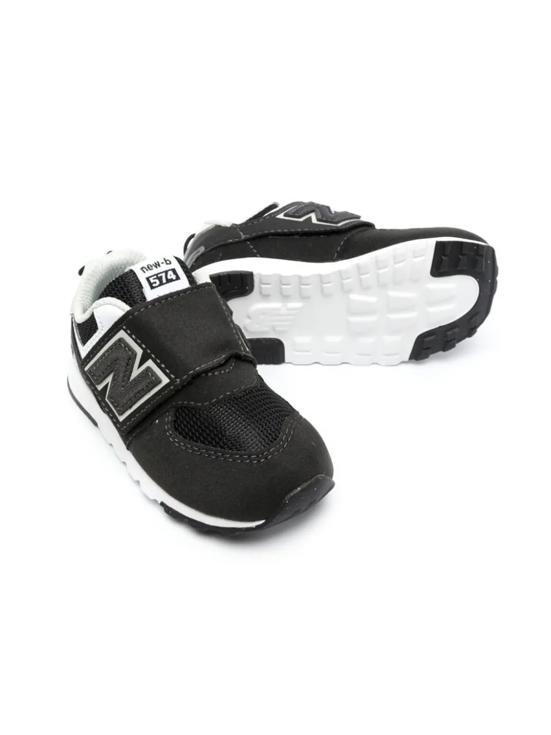 Детские кроссовки New Balance 574 NEW-B Hook & Loop — изображение 3 из 4, черный