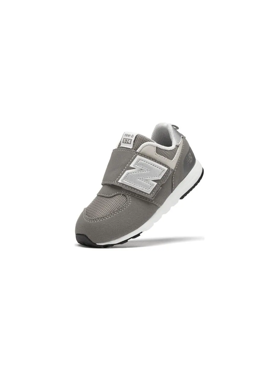 Детские кроссовки New Balance 574 NEW-B Hook & Loop — изображение 2 из 6, серый