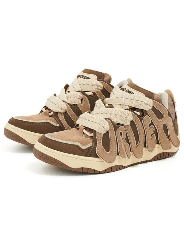 Кроссовки skater/001 'coffee suede' Old Order — изображение 2 из 4, коричневый
