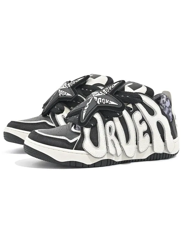 Кроссовки x sta skater/001 'black white' Old Order — изображение 2 из 4, белый/черный