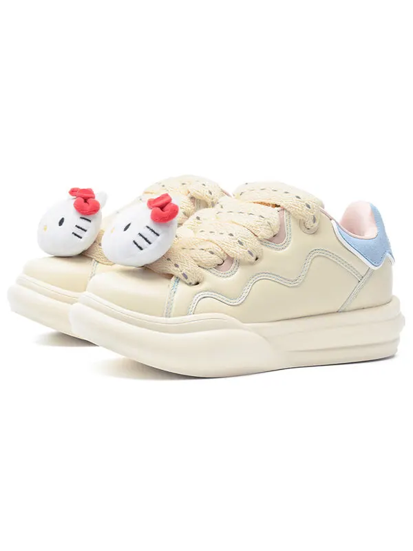 Кроссовки x sanrio wave003 'hello kitty' Old Order — изображение 2 из 4, бежевый