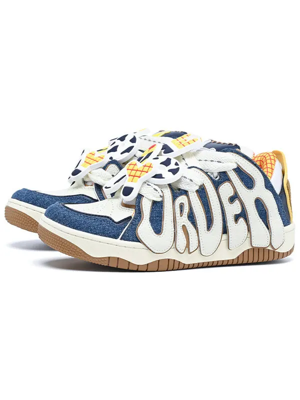 Кроссовки x disney skater/001 'woody' Old Order — изображение 2 из 4, белый/синий