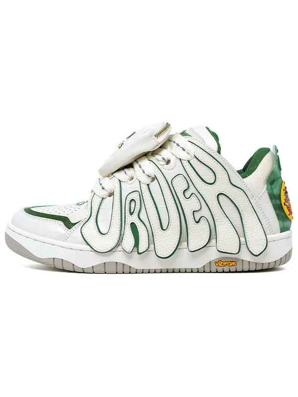 Кроссовки x afgk skater/001 'green' Old Order — изображение 2 из 4, белый/зеленый