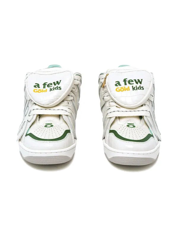 Кроссовки x afgk skater/001 'green' Old Order — изображение 4 из 4, белый/зеленый