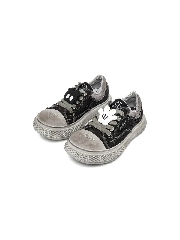 Кроссовки x disney skater/001 'micky' Old Order — изображение 2 из 4, черный/серый/белый