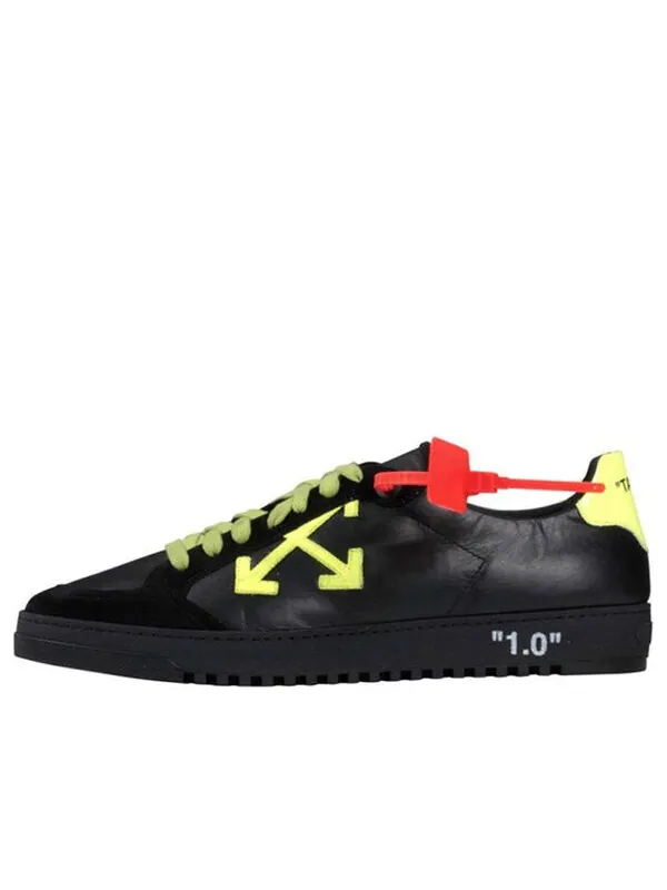 Кроссовки 2.0 'black fluo yellow' Off-White — изображение 1 из 4, черный