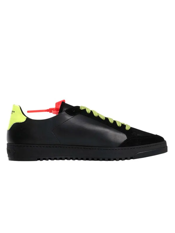 Кроссовки 2.0 'black fluo yellow' Off-White — изображение 2 из 4, черный