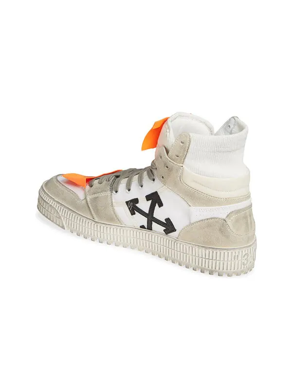 Кроссовки off c/o virgil abloh men's white off-court 3.0 sneakers Off-White — изображение 4 из 4, серый