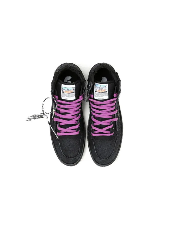 Кроссовки off-court high top sneakers /purple Off-White — изображение 4 из 4, черный