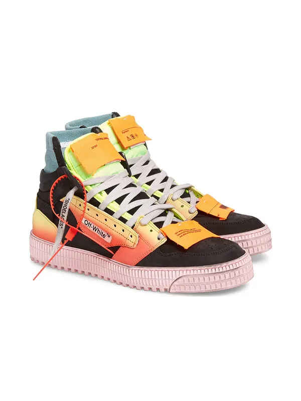 Кроссовки off-court 3.0 'black mutli-color' 2019 Off-White — изображение 3 из 4, черный/желтый/красный