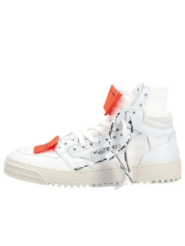 Кроссовки off-court 3.0 high-top sneakers white/orange Off-White — изображение 1 из 4, белый/оранжевый