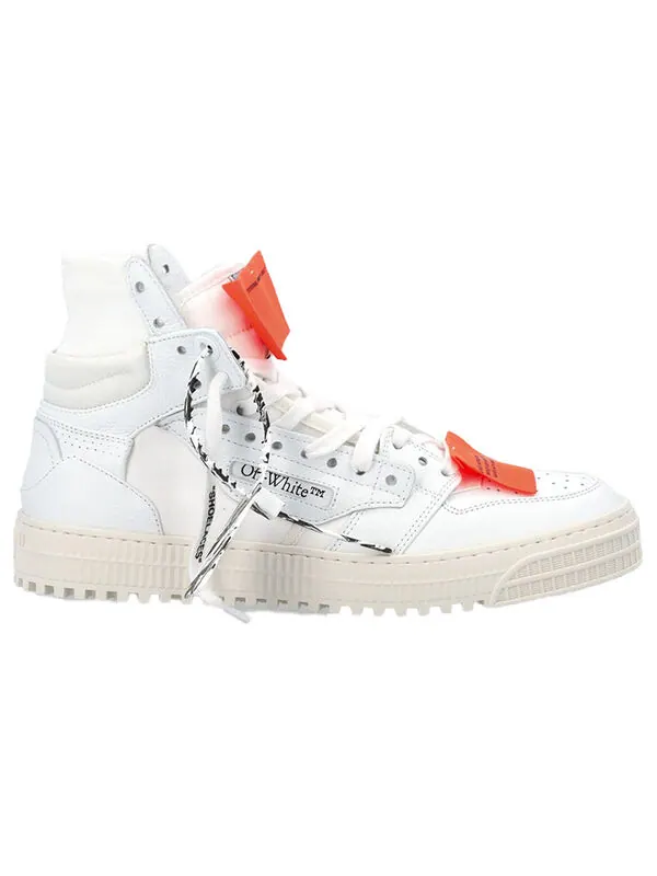 Кроссовки off-court 3.0 high-top sneakers white/orange Off-White — изображение 2 из 4, белый/оранжевый
