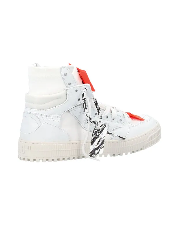 Кроссовки off-court 3.0 high-top sneakers white/orange Off-White — изображение 4 из 4, белый/оранжевый