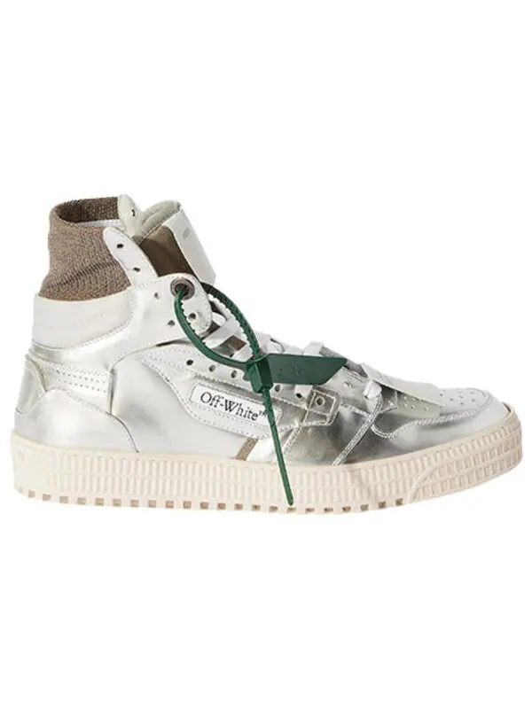 Кроссовки 3.0 off-court high 'silver brown green' Off-White — изображение 2 из 4