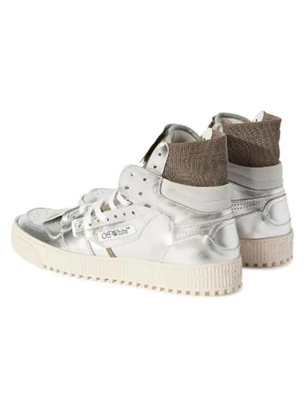 Кроссовки 3.0 off-court high 'silver brown green' Off-White — изображение 4 из 4