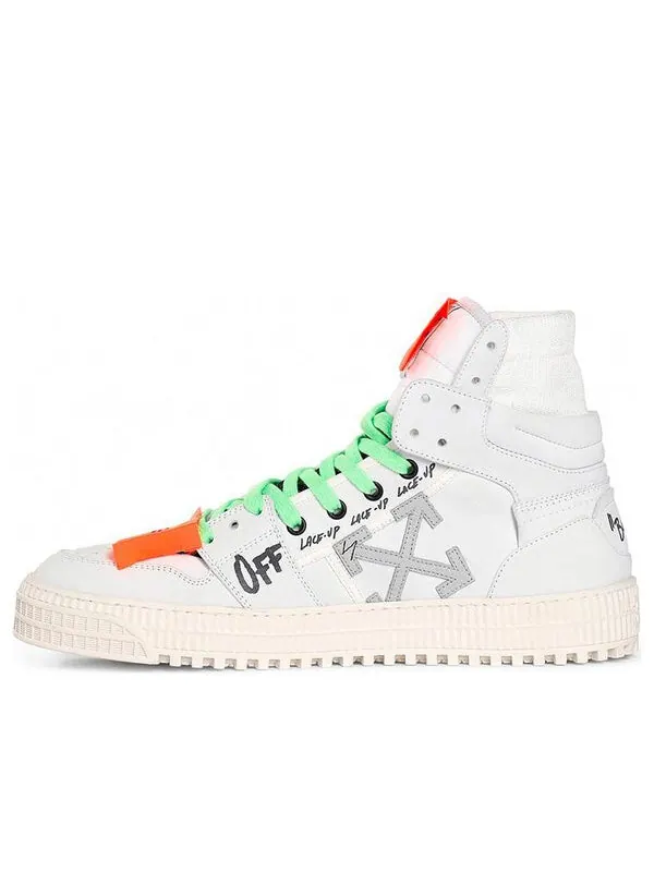 Кроссовки off-court 3.0 high 'graffiti' Off-White — изображение 1 из 4, белый/зеленый