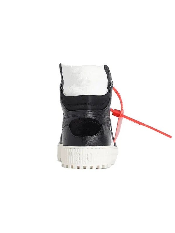 Кроссовки off-court high-top skate shoe black/yellow Off-White — изображение 4 из 4, белый