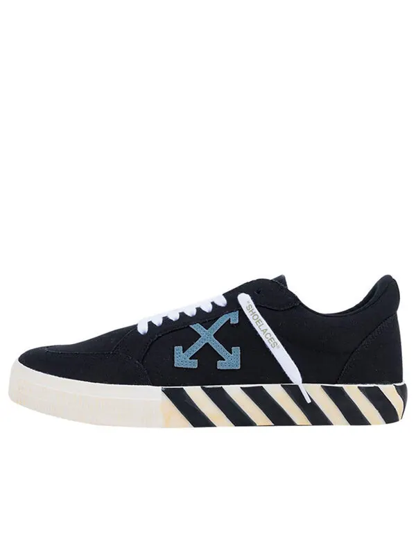 Кроссовки low vulcanized sneakers black Off-White — изображение 1 из 4, черный