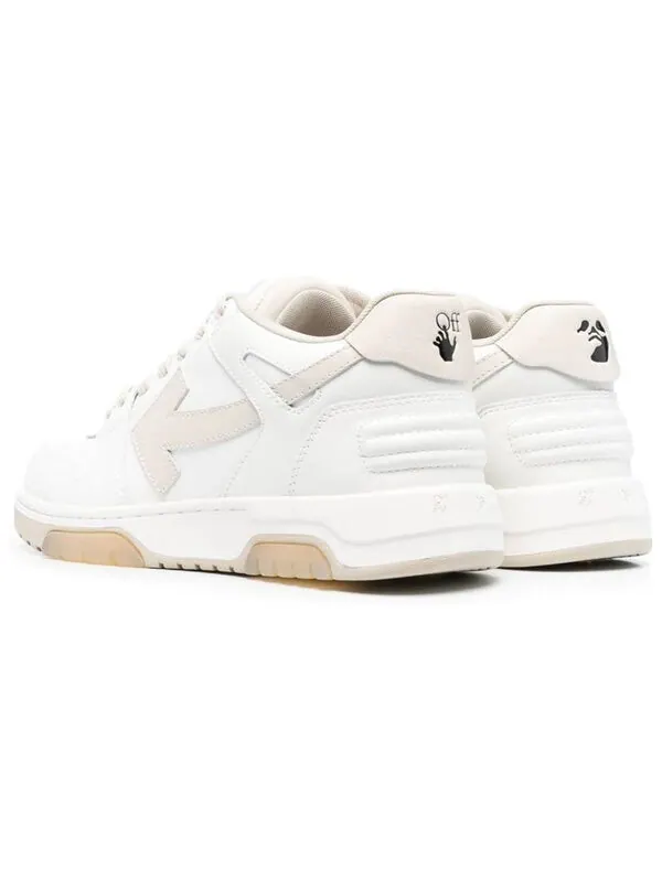 Кроссовки out of office low-top sneakers 'white beige' Off-White — изображение 3 из 4, белый/бежевый
