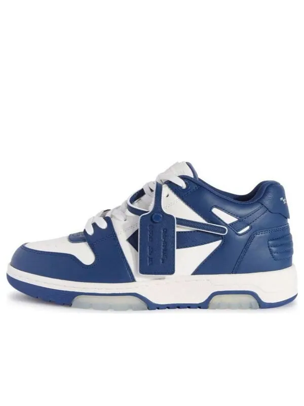 Кроссовки out of office "ooo" sneakers 'navy white' Off-White — изображение 1 из 4, темно-синий/белый