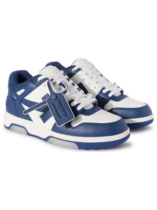 Кроссовки out of office "ooo" sneakers 'navy white' Off-White — изображение 4 из 4, темно-синий/белый