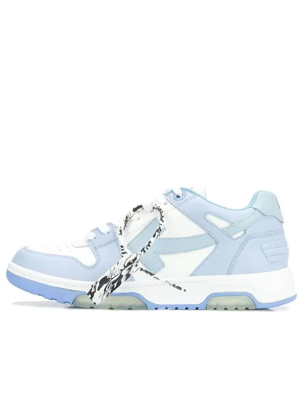 Кроссовки out of office low 'white light blue' Off-White — изображение 1 из 4, белый/синий