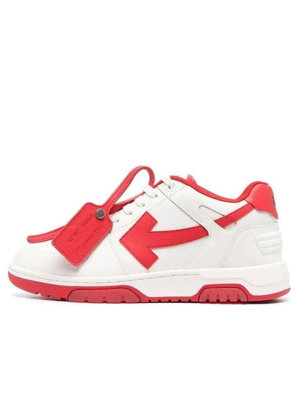 Кроссовки out of office low-top sneaker 'white red' Off-White — изображение 1 из 4, белый/красный