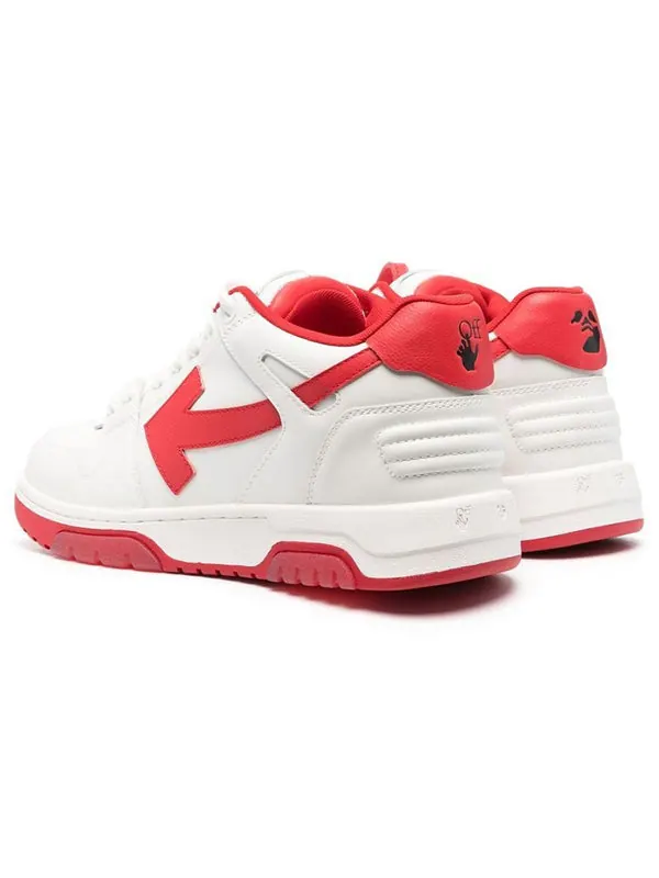 Кроссовки out of office low-top sneaker 'white red' Off-White — изображение 4 из 4, белый/красный