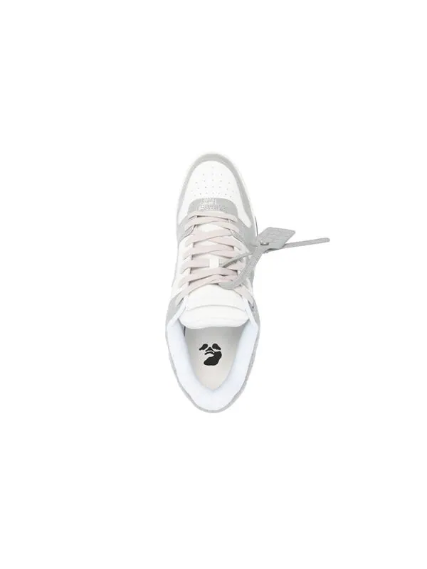 Кроссовки out of office croco print sneaker 'grey white' Off-White — изображение 4 из 4, серый/белый