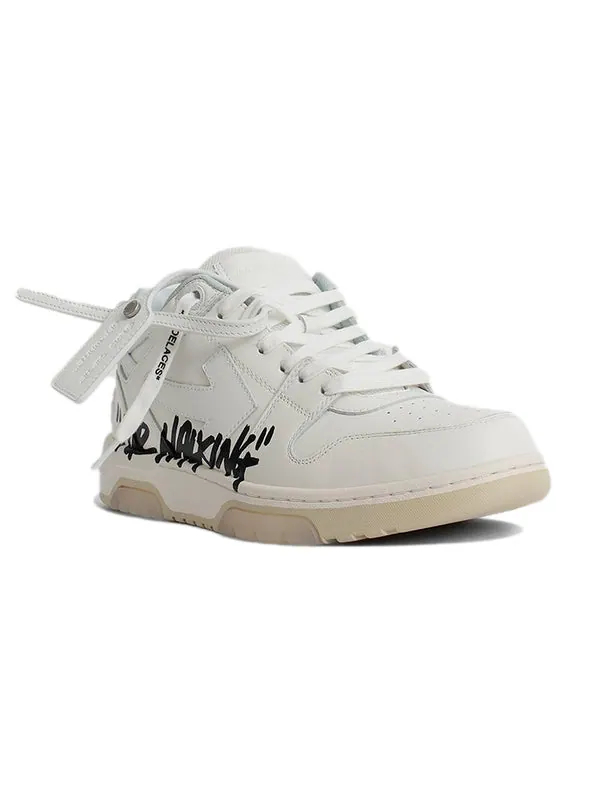 Кроссовки out of office leisuresneakers white/black Off-White — изображение 3 из 4, белый/черный