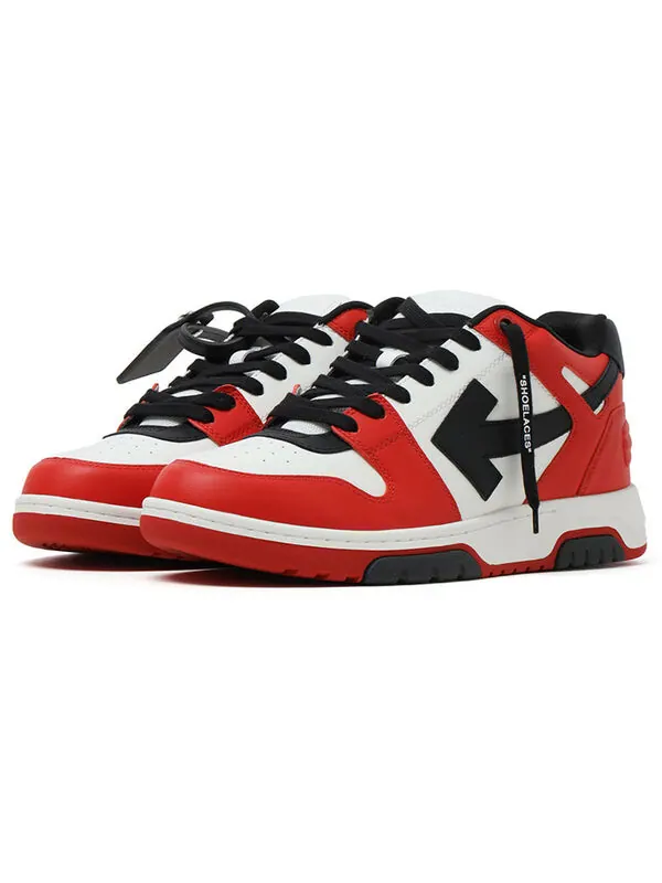 Кроссовки out of office low-top sneaker 'red black white' Off-White — изображение 2 из 4, красный/белый/черный