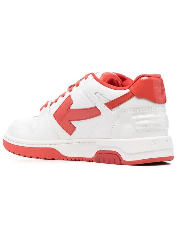 Кроссовки out of office low-top sneakers 'red white' Off-White — изображение 3 из 4, красный/белый