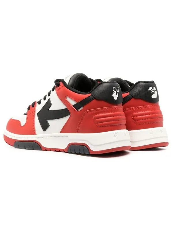 Кроссовки out of office low sneaker 'red white black' Off-White — изображение 3 из 4, красный/белый/черный