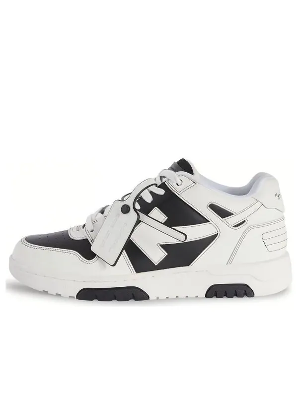 Кроссовки out of office ooo low tops 'black white' Off-White — изображение 1 из 4, черный/белый