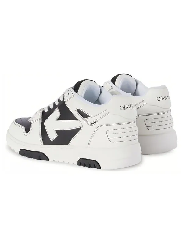 Кроссовки out of office ooo low tops 'black white' Off-White — изображение 4 из 4, черный/белый