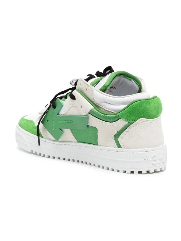 Кроссовки out of office low-top sneakers 'green white black' Off-White — изображение 4 из 4, зеленый/белый/черный