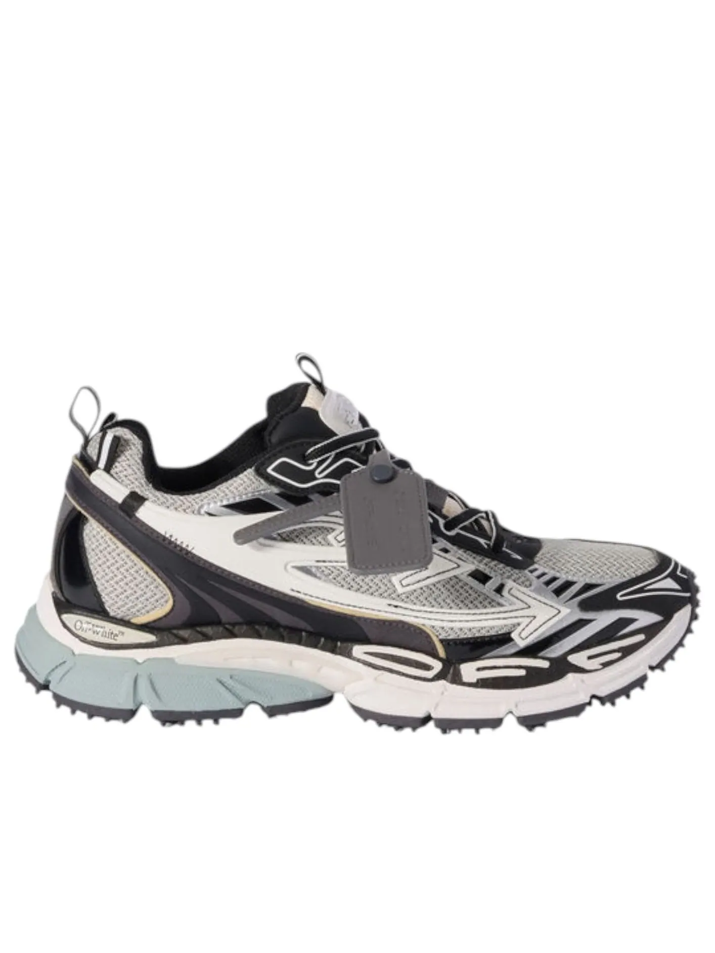 Кроссовки OFF-WHITE Be Right Back 'Grey Black' — изображение 5 из 5, черный