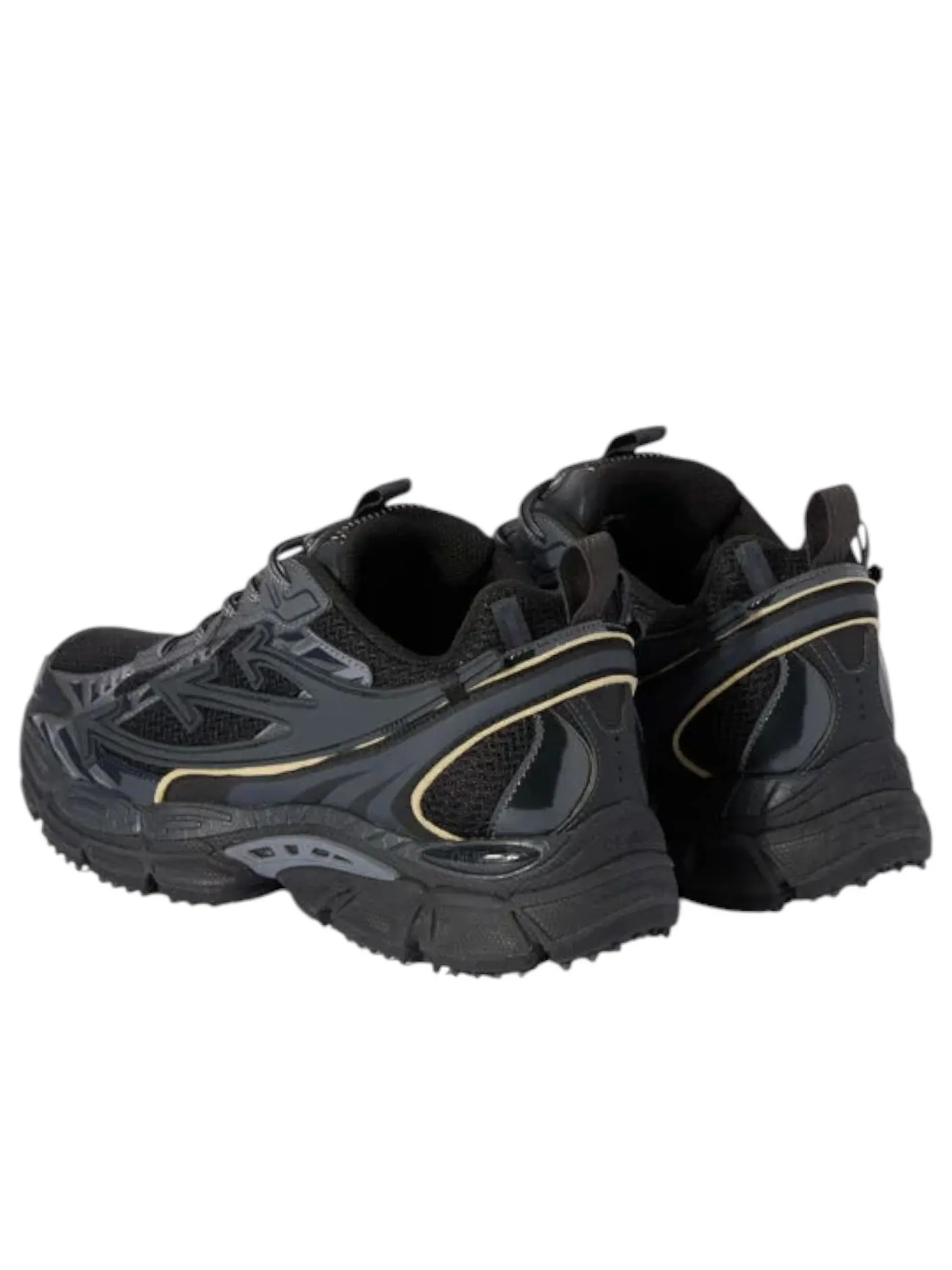 Кроссовки OFF-WHITE Be Right Back 'Black' — изображение 4 из 5, черный