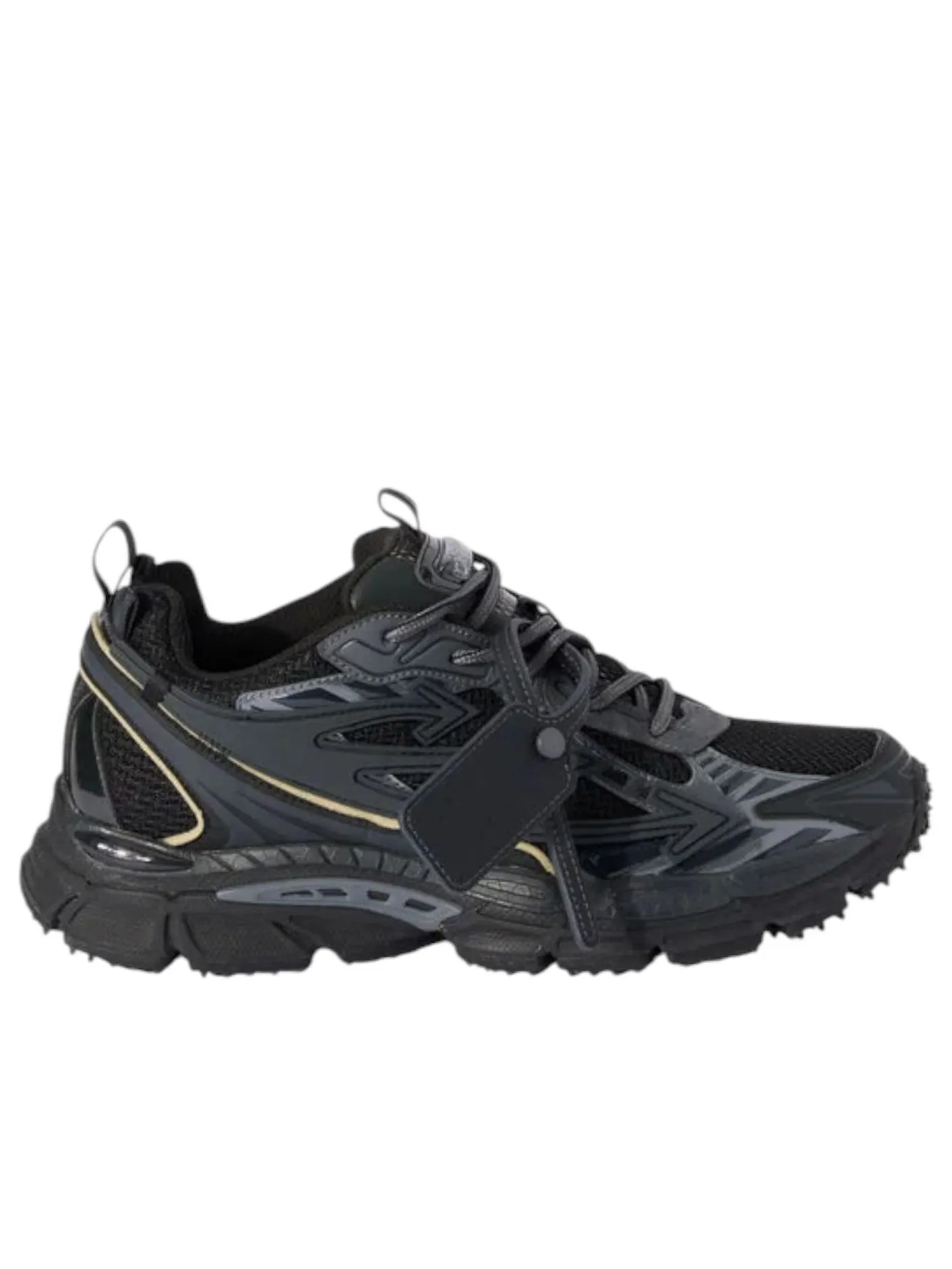 Кроссовки OFF-WHITE Be Right Back 'Black' — изображение 5 из 5, черный