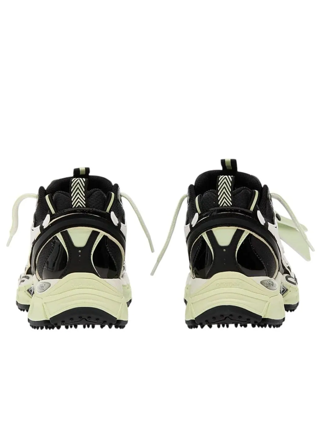 Кроссовки Off-White Be Right Back 'Black Lime' — изображение 3 из 5, черный