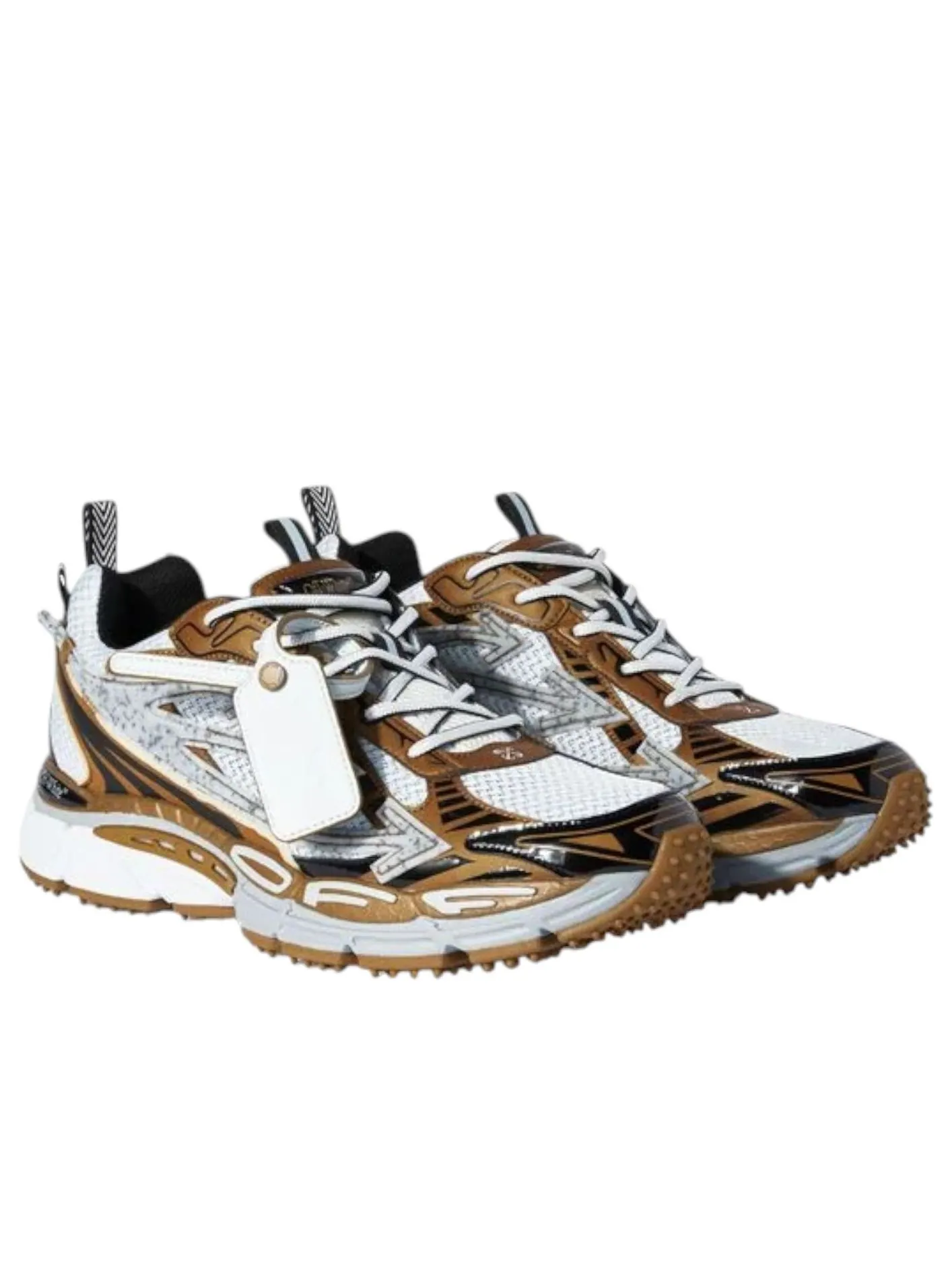 OFF-WHITE Be Right Back 'Silver Bronze' — изображение 2 из 5, серебристый